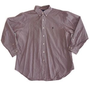 Polo Ralph Lauren Dress Shirt 16 1/2 32/33  Plaid